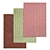 Luxury Carpet Set. High-Quality Textures. 3D model small image 1