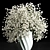 Elegant Floral Vase Bouquet 3D model small image 2