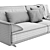 Cozy LOFT Sofa 3D model small image 5