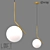 LoftDesign 4609 Pendant Lamp 3D model small image 1