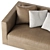 Elegant and Comfortable Bilbao Sofa 3D model small image 2