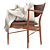 Finn Juhl Midcentury Dining Chair 3D model small image 1