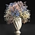 Elegant Floral Vase Bouquet 3D model small image 1