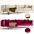 Luxurious Fendi Myhome L-Sofa 3D model small image 2