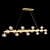 Maytoni Dallas MOD547PL-25G Pendant - Golden Glass, 25 Lights 3D model small image 1