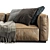 Poliform Shangai Modern Sofa 3D model small image 2