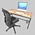 Multi-Function PC Desk Set 3D model small image 1