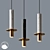 Screw Pendant Light: Ø12cm, 30cm Height 3D model small image 1