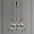 Elegant Nuvola_5 Chandelier 3D model small image 1