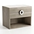 Sleek Soho Bedside Table - FFU020001AAA 3D model small image 1