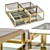 Elegant Eichholtz Coffee Table with Modern Design 3D model small image 1