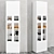 OPHUS Combined Storage Cabinet with ZARA HOME Set 3D model small image 6