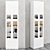 OPHUS Combined Storage Cabinet with ZARA HOME Set 3D model small image 8