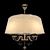 Driana Chandelier - Antique Bronze 3D model small image 1