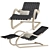 Modern Sculpted Lounge Chair 3D model small image 4