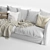 Elegant Singita Sofa 3D model small image 4