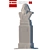 Mendeleev Sculpture: Detailed 3D Model 3D model small image 4