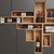 Space-Saving Wall Wardrobe 3D model small image 3