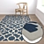 Luxury Carpet Set - High-Quality Textures 3D model small image 5