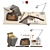 Premium Leather Craft Tool Set 3D model small image 1