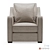 Elegant Verano II Armchair 3D model small image 2