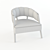 Elegant Ellen Armchair: High-quality 3D Model 3D model small image 5