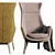 Grilli Wilde Armchair: Elevated Elegance 3D model small image 3