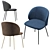 Elegant Laforma Chair Minna 3D model small image 3