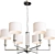 Luxurious Chandelier Collection - 7 Piece 3D model small image 1