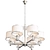 Luxurious Chandelier Collection - 7 Piece 3D model small image 3