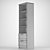 Versatile Storage Solution: IKEA Brimnes 3D model small image 12