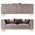 Elegant Neoclassic Sofa 3D model small image 4