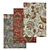 Luxury Carpet Set 3D | High-quality Textures 3D model small image 1