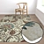 Luxury Carpet Set 3D | High-quality Textures 3D model small image 5