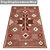 High-Quality Rug Set: 3 Variations 3D model small image 3