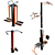 Portable Street Fitness Equipment 3D model small image 1