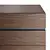 Xander Walnut Wide Chest Drawers 3D model small image 2