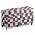 Xander Walnut Wide Chest Drawers 3D model small image 4