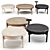 Hygge Ottomans: Stylish and Spacious Seating 3D model small image 1