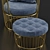 Regal Birdcage Throne 3D model small image 3