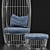 Regal Birdcage Throne 3D model small image 4