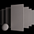 Core Grey Concrete Set: Multi-Texture, High Definition 60x120cm Tiles (Corona & Vray) 3D model small image 3