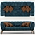 
Iseo Cantori Sofa: Elegant Comfort 3D model small image 2