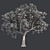 Optimized Amur Cork Tree 3D model small image 5