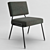 Retro Modern Knox Chair Set 3D model small image 4