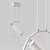 Minimalistic LED Pendant Light 3D model small image 5