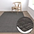 Luxury Carpet Set: 3 High-Quality Designs 3D model small image 5