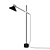 Modern Metal Floor Lamp by Frandsen Design 3D model small image 5