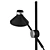 Modern Metal Floor Lamp by Frandsen Design 3D model small image 7