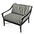 Centuryfurniture Royal Lounge Chair 3D model small image 5
